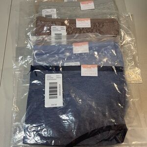 Cacique Cotton High Leg Briefs bundle of 5